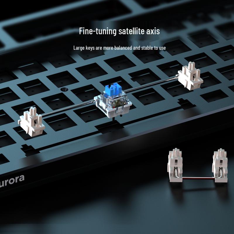 Lenovo GK10 Aurora Series Wired Hot-Swappable Mechanical Keyboard