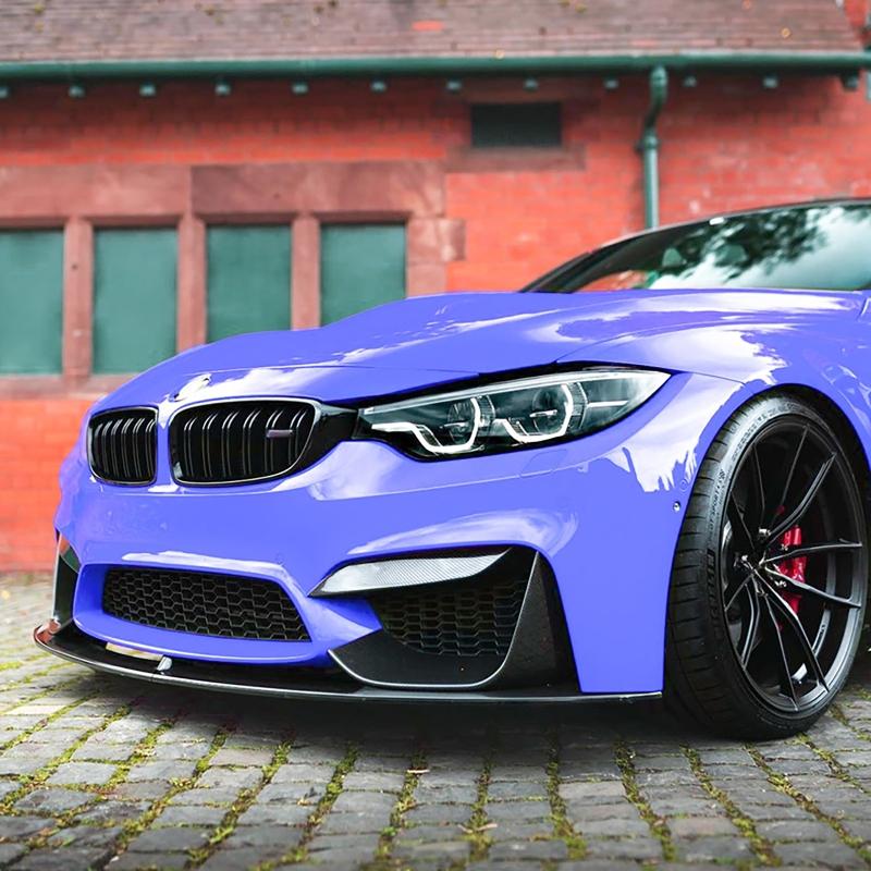 2PCS Car Front Left, Right Bumper Lip Spoiler Splitter Diffuser Body Kits Fit for BMW 3 4 Series M3 M4 F80 F81 F82 F83 2013-2020