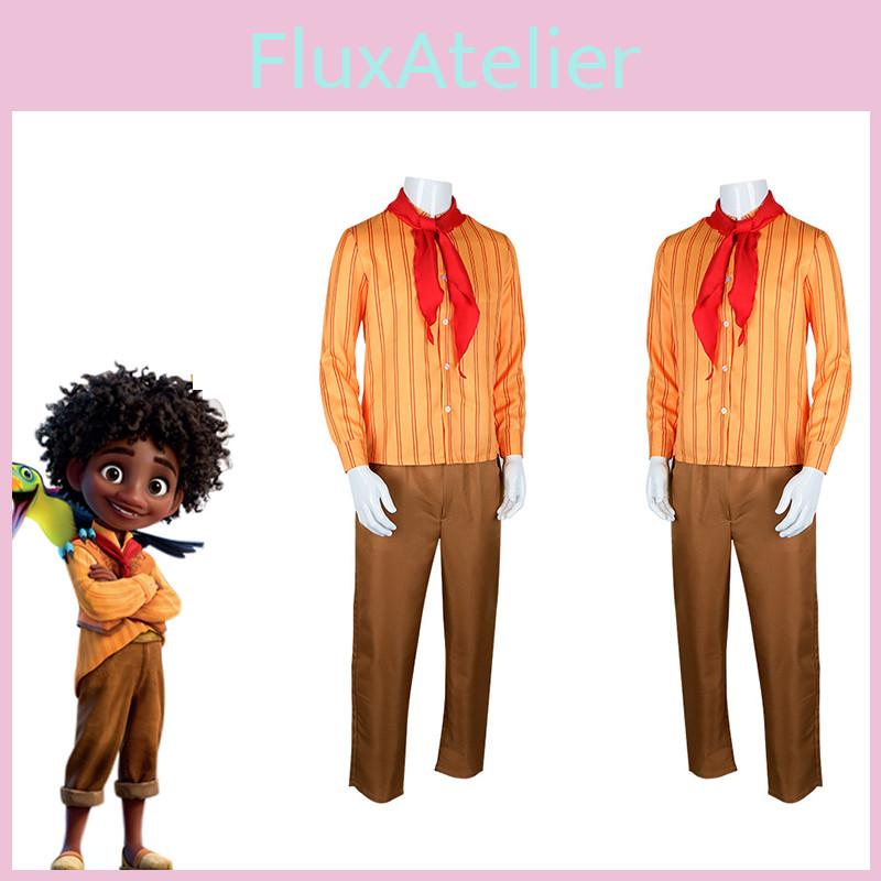 Encanto Antonio Cosplay Costume Shirt Pants Halloween Suit For Kids Perfect For Role Play