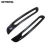 For Honda Civic Sedan 11th -2024 2025 Carbon Fiber Rear Fog Light Lamp Cover Trim Foglight Protector Accessories Car Styling