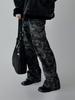 THE GREEN LAB Camo Military Cargo Pants [Camo Black]