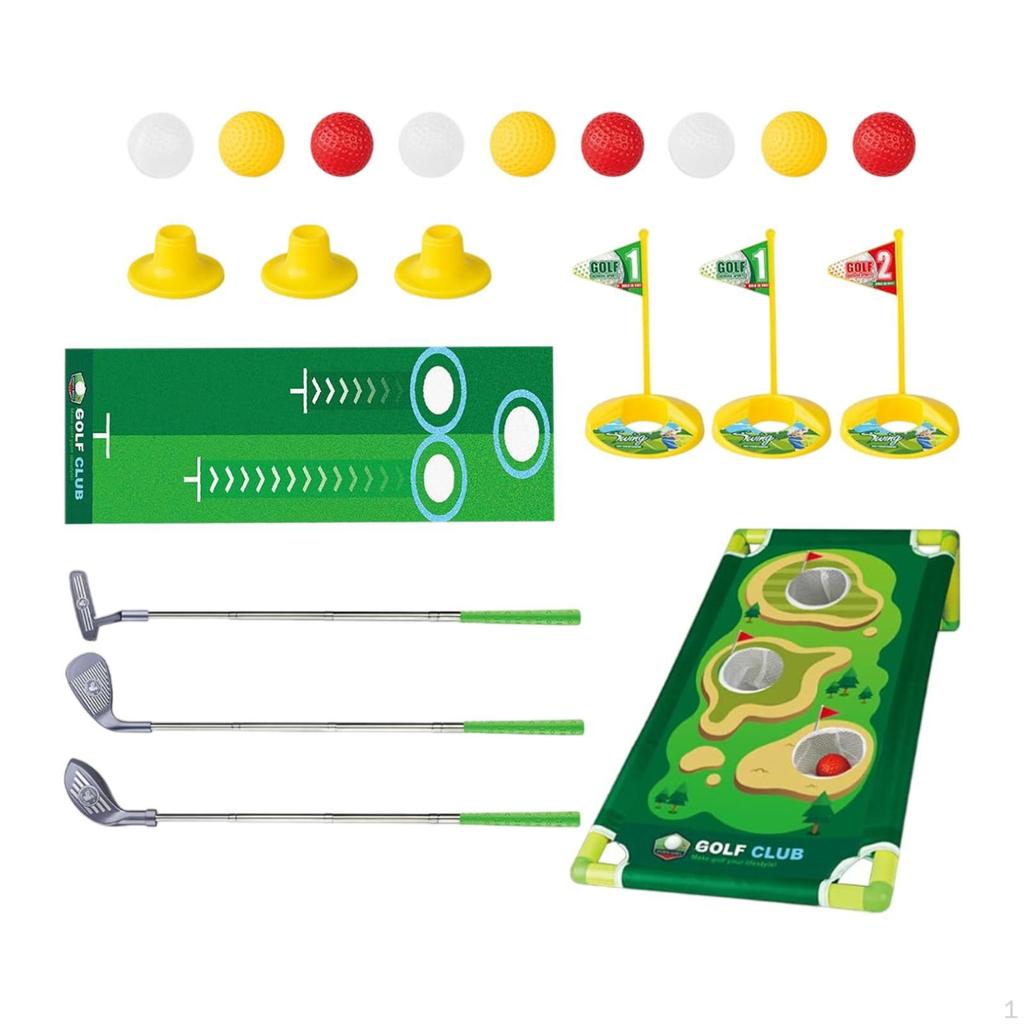 Kids Golf Club Set Mini Golfs Play Sport Toys Physical Development Toy Education for Girls