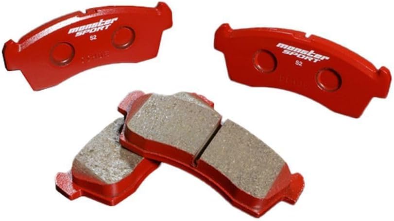 

MONSTER SPORT Brake Pads for Every Wagon and Every Part Number [Type-S2/Front] [DA17W/DA64W] [DA17V/DA64V], 411151-3900MA