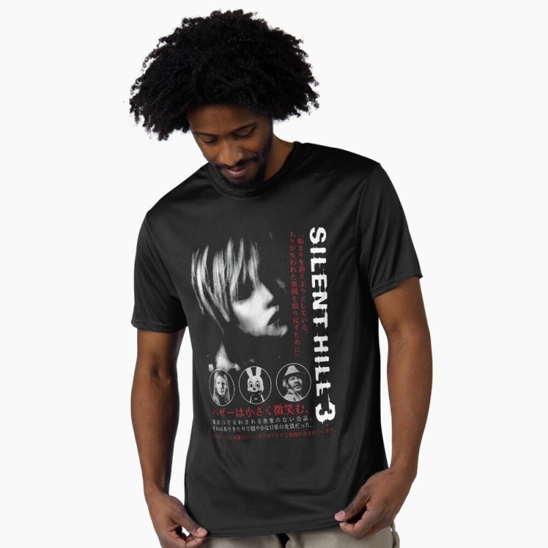 0428 Silent Hill F Horror Graphic Tee Unisex Short Sleeve Gift t Shirt 100 cotton printed Clothes All size top S6XL