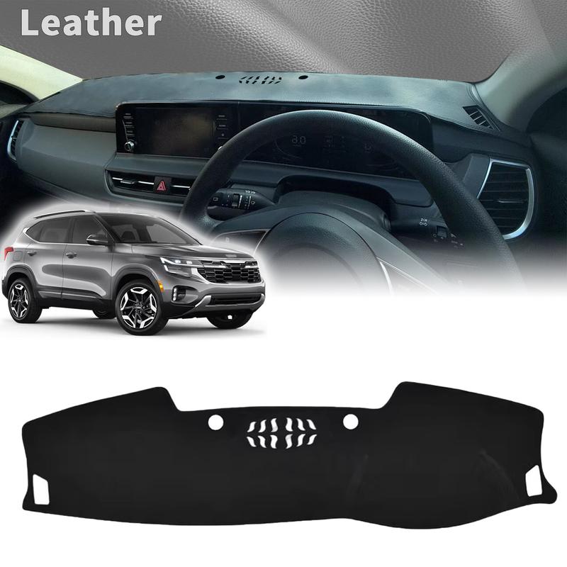 Fit for Kia Seltos KX3 2024 2025 Car Accessories Dashmat Protective Carpet Dashboard Cover Pad DashMat Sunshade