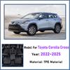 LHD TPE Car Floor Mat For Toyota Corolla Cross Accessories 2022 2023 2024 2025 Dirt-resistant Anti-dirty Custom Liner Foot Pads