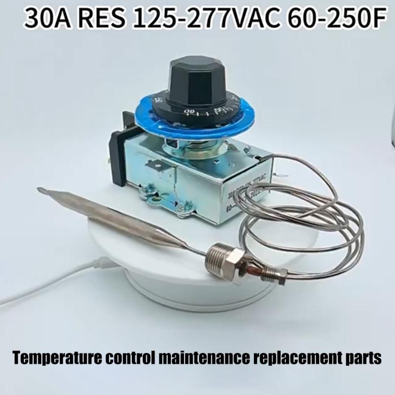 Multifunctional Aluminum Gas Heater Thermostat Supporting 125-277VAC Voltage Suitable for Precisions Temperature Control