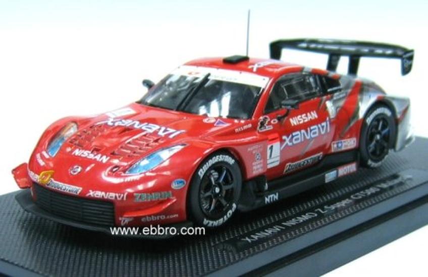 

Ebro Xanavi Nismo Z Malaysia 2005 43722 Completed Product 1/43 #1