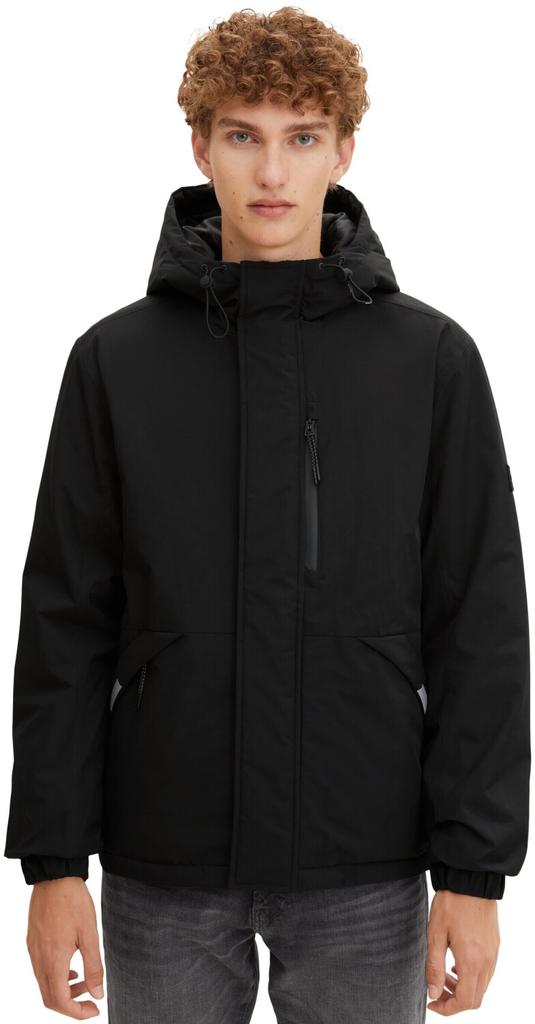 Demi-season Jacket Tom Tailor Denim Regular Fit Functional Jacket (1032432) Black