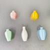 5Pcs 3D Printing Mini Vase Magnets for Fridge DIY Refrigerator Magnets Vase  Kitchen