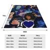 Aitanaed  Tour  Knitted Blanket Fuzzy Throw Blankets Airplane Travel Decoration Soft Warm Bedspreads,