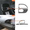6Pcs Carbon Fiber Interior Dashboard Kit Cover Trim For BMW 6 Series E63 E64