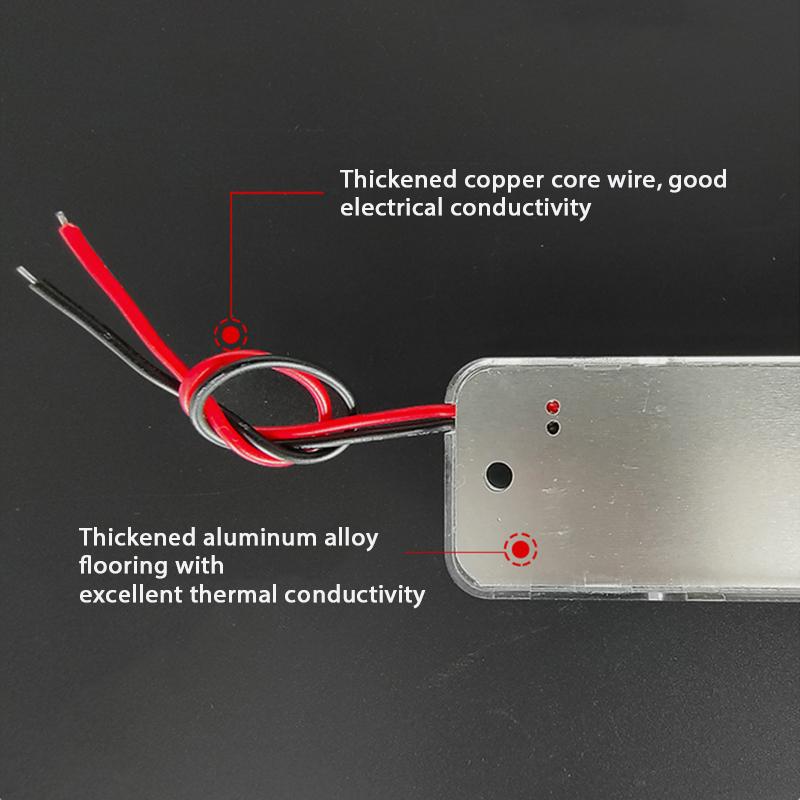 Car Led Light Bar White Light Tube With Switch Lorry Camper Ceiling Light