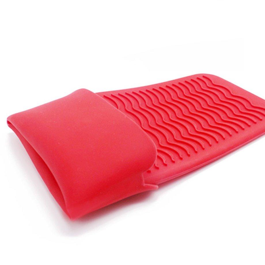Buy Silicone Hair Straightener Insulation Sleeve Curler Storage Bag