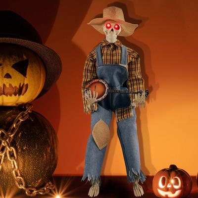 40cm Halloween Luminous Skeleton Skeleton Decoration Ornament