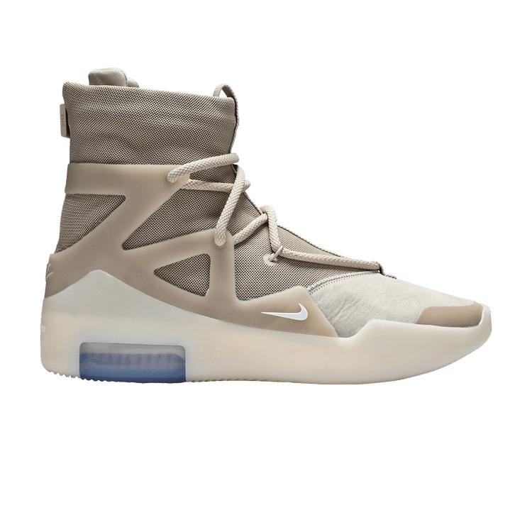 Nike Air Fear Of God 1 Oatmeal Unisex-Sneaker Grau Mehrfarbig Schnürsenkel AR4237-900