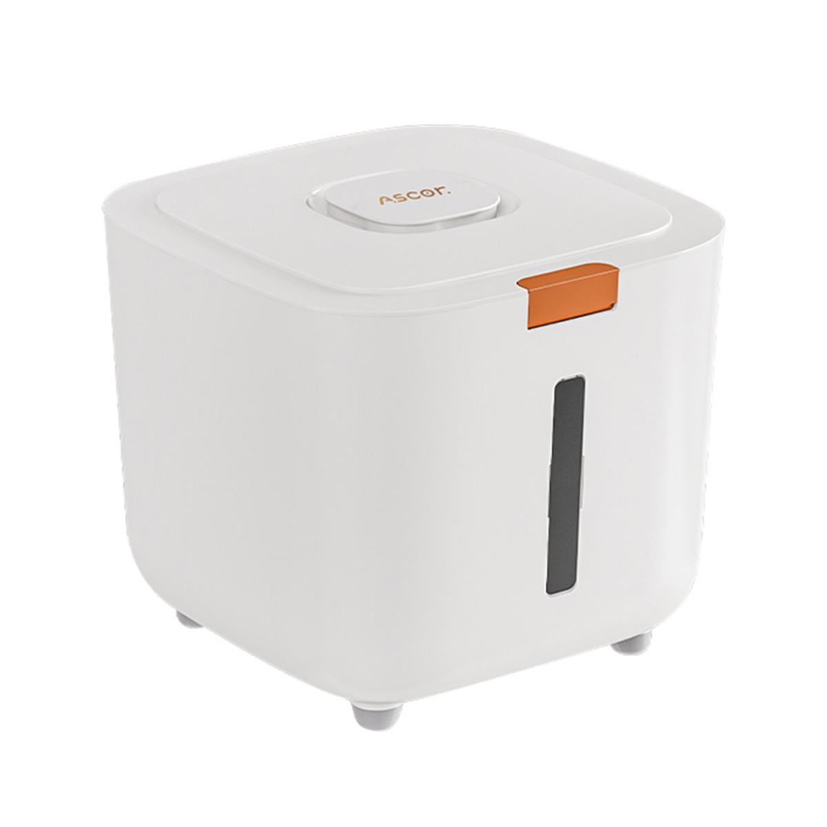 

360° Rotating 6-Grid Food Dispenser - Airtight Kitchen Storage Container for Grains, Cereal & Dry Goods M