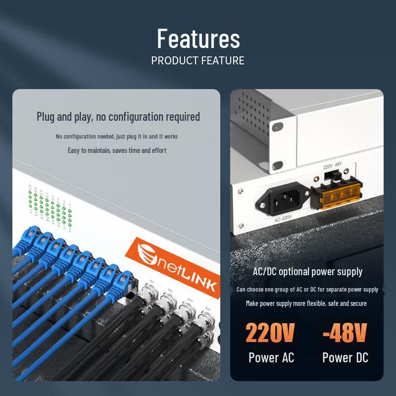 netLINK Multifunction Integrated Services Optical Transceiver