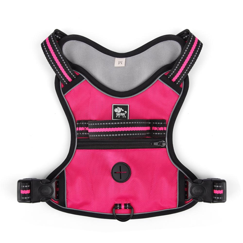 Double layer explosion-proof pet dog chest strap, anti escape dog strap, reflective vest, medium and large dog chest strap