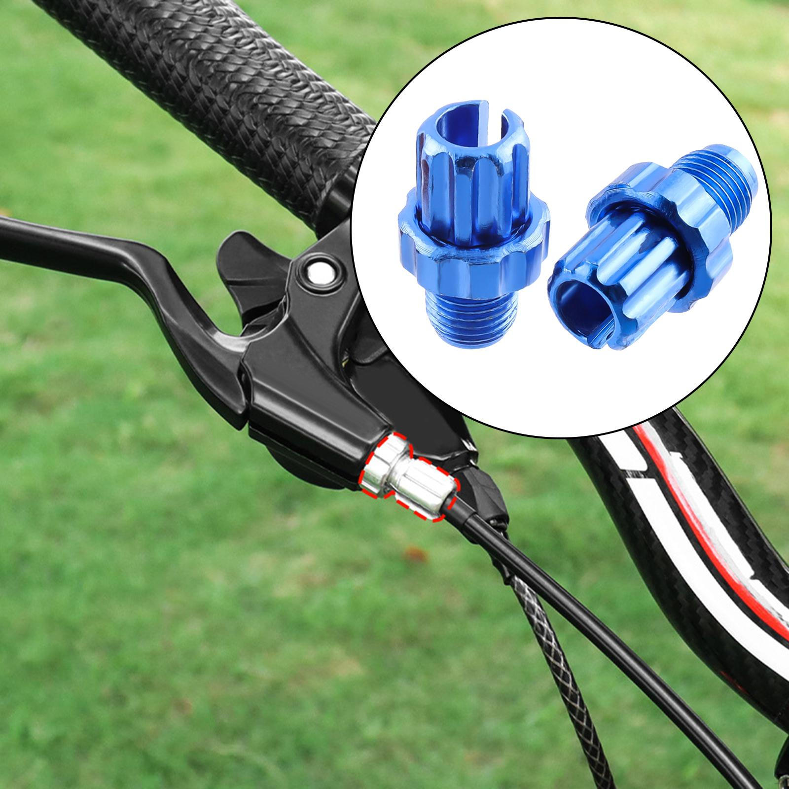 

2 шт. велосипедный тормозной трос, рычаг, регулировочные винты, крепежный болт, ремонтные болты синий