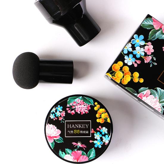 20g Foundation Base Cream Long Lasting Oil-control Compact Small Mushroom Head Cushion Foundation for Wedding