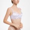 French Sexy Lingerie Spring Thin Women's Gathering Bra Lace Anti Sagging Breathable Bra