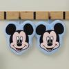 Cartoon Coral Fleece Hand Towel with Mickey, Minnie & Donald Designs - Absorbent, Quick-Drying for Kitchen Use