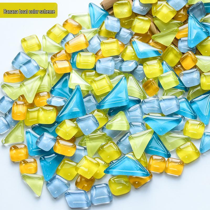 DIY Kreative Mosaik Glasscherben Aufkleber für Handgemachte Dekoration