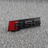 Car Honeycomb Grille Emblem Sticker Car Displacement Badge For 22 A3 A4 A6 Q5 A5 A1 Q3 Q7 A7 TT Q2 SQ5 RSQ3 RSQ8 S3 S4 RS5 RS6