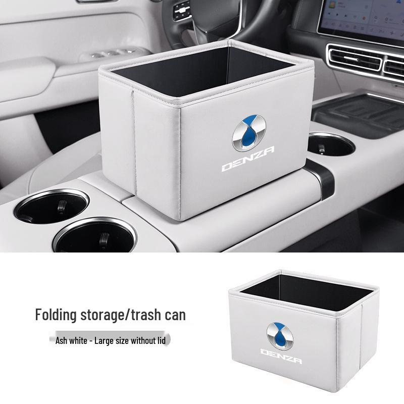 Multi-Functional Storage Box & Folding Trash Can for Denza D9/N9/Z9gt/N8L/N7 Cars
