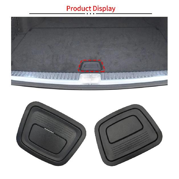 For Mercedes W156 W205 Car Trunk Tail Cover Bottom Plate Mat Floor Carpet Handle Spare Tire Cover Lock For Benz A B C GLA Class