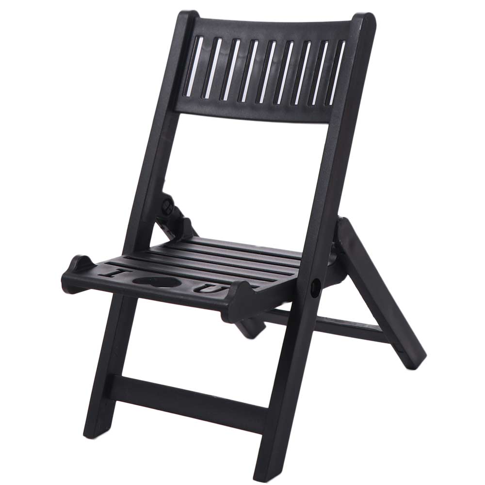 Plastic Cellphone Stand Folding Multi-functional Chair Shape Phone Holer Mini Desk Decor Cell Phone Bracket