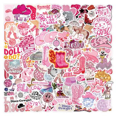 110 New Disco Cowgirl Graffiti Stickers Decorate Suitcase Laptop Mobile Phone Stickers