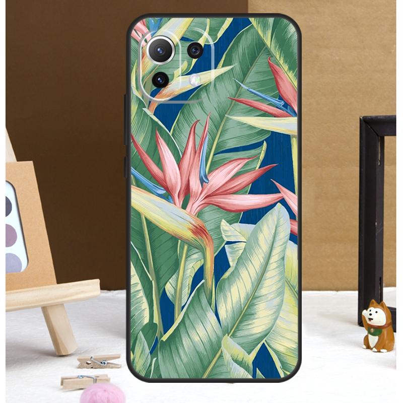 Tropical Paradise Hawaiian Birds Case For POCO M6 X3 X5 X6 Pro F3 F5 M5s Cover For Xiaomi 13T 12T 11T 14 Pro 12 13 Lite Case