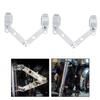 28mm-41mm Fork Chrome Headlight Mount Bracket Motorcycle Headlamp Holder Adapter