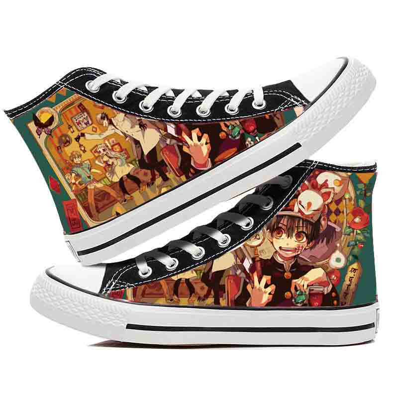 

Аніме Туалетне взуття Hanako-kun Canvas Shoes Yahiro Nene Косплей Студентські кросівки Високе спортивне взуття 38