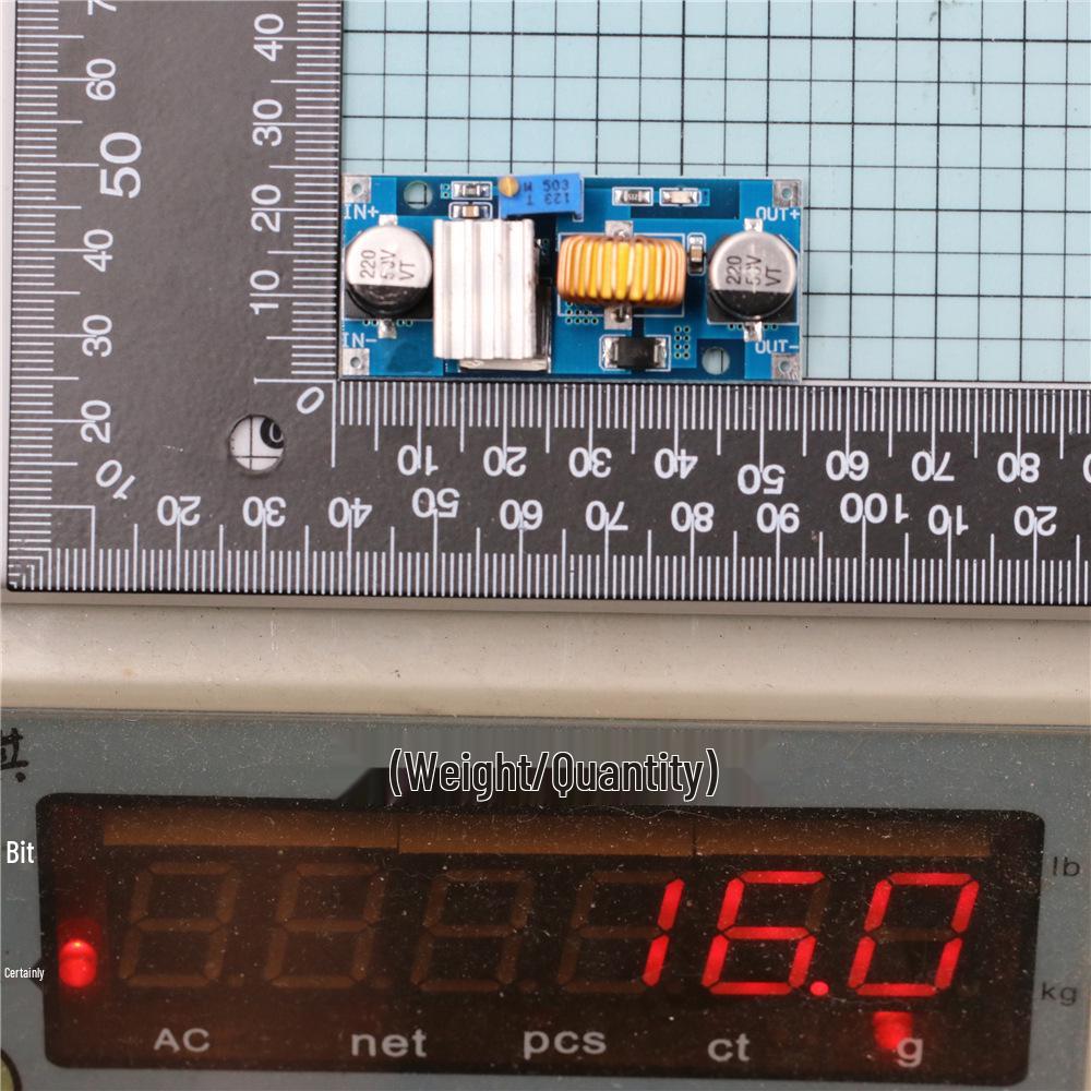 XL4015 Adjustable Step-Down Converter, 4-38V, 5A, 96% Efficiency, Low Ripple