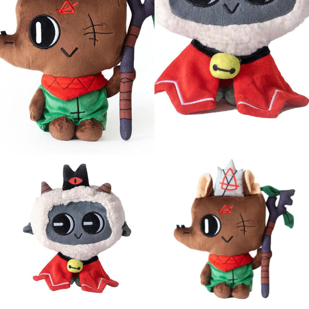 Adorable Cult Of The Lamb Plush Toy Soft Animal Figurine Perfect For Collectors