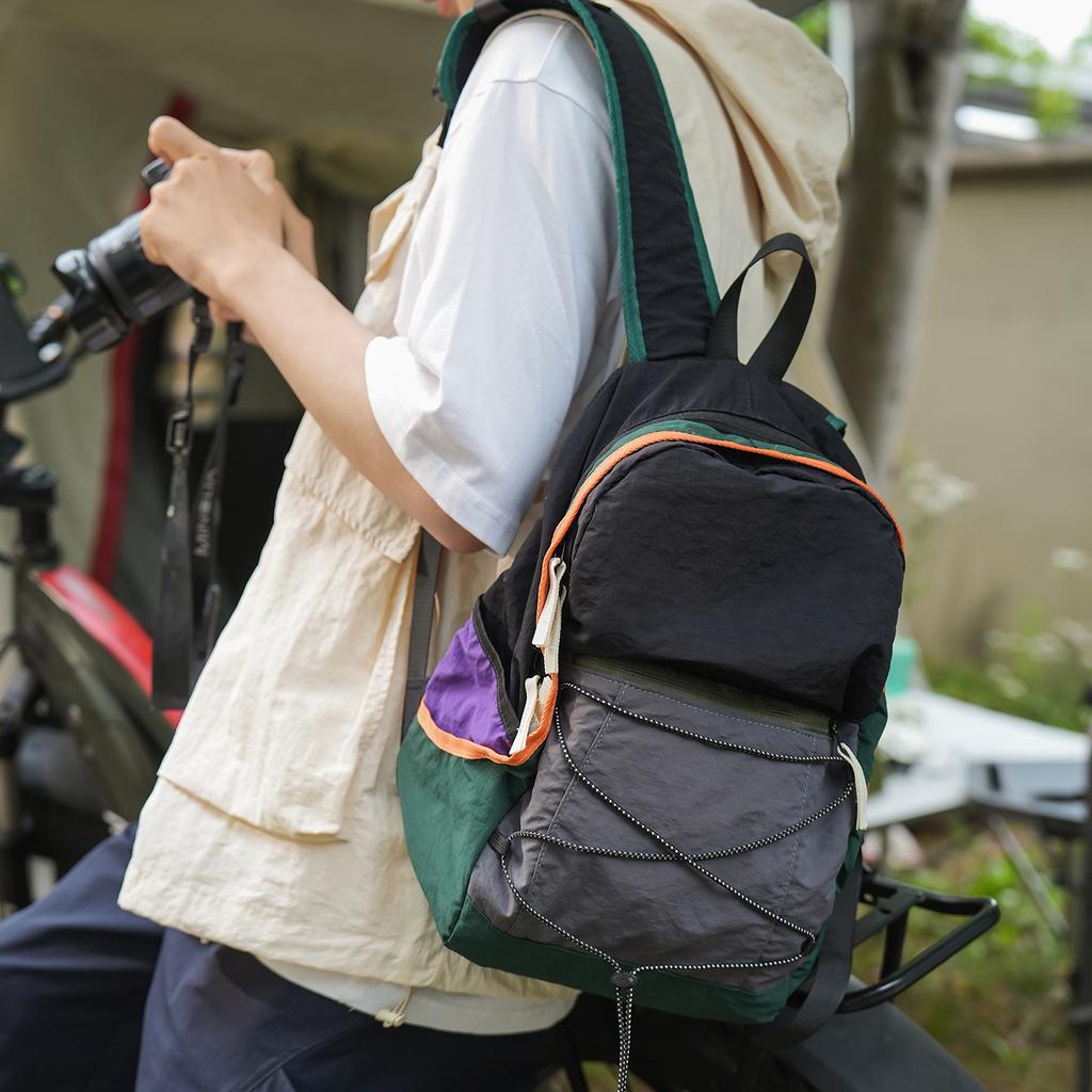Schoolbag Travel Backpack Women's 1011 New Men's Summer Light Portable Folding Anti-splashing Outdoor Climbing Hiking Bag