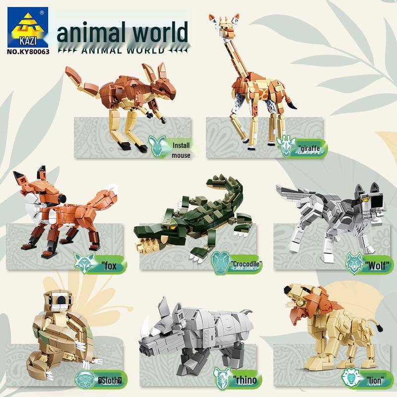 Insect Building Block Model: Mantis - Educational Toy for Kids