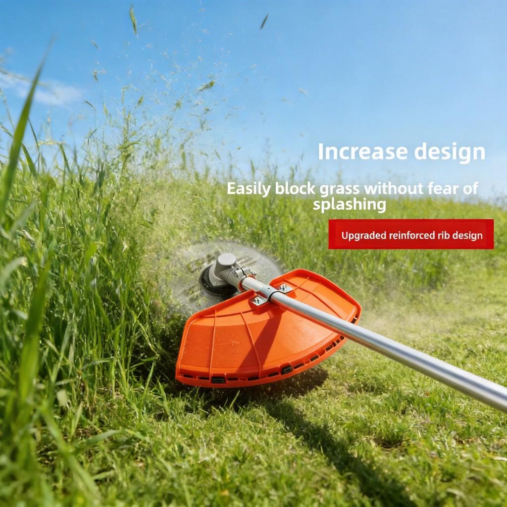 Lawn Mower Grass Guard Panel With Handle For Garden Trimming And Protection
