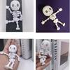 Decoration Skeleton Keychain 3D Printed Skull Bag Charm  Home Decoration