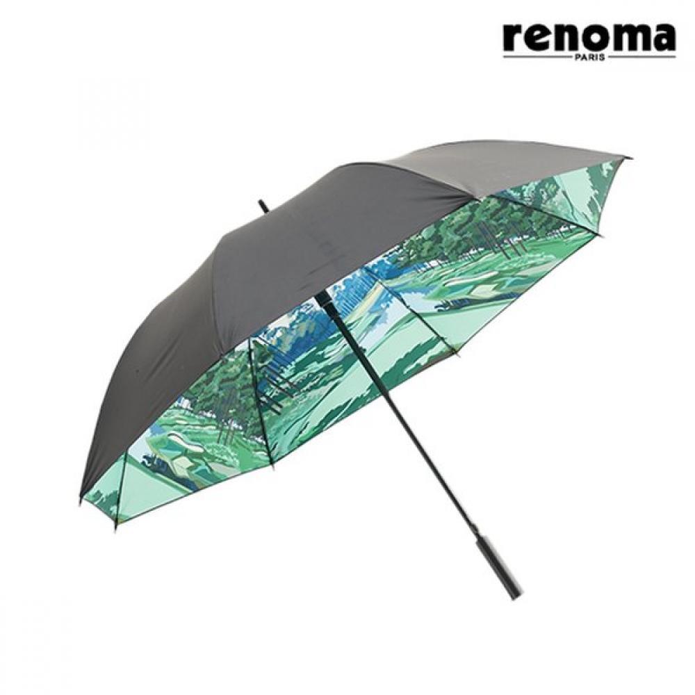 Renoma 70 Golf Umbrella Inside Field Pattern Ultra Lightweight Carbon Uv Block 9 painted