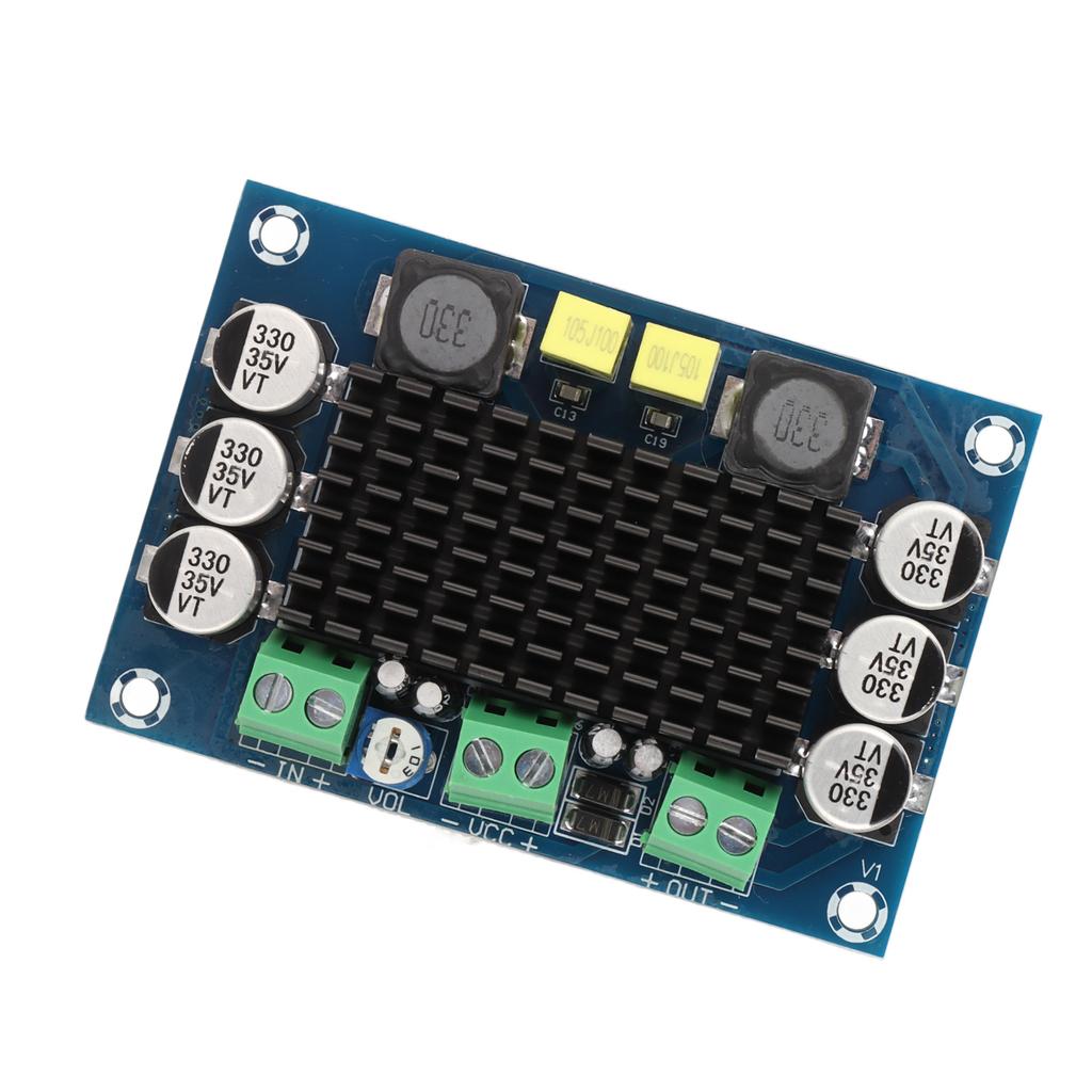 Mono Power Amplifier Board 100W 1 Channel Amplifier Module for Sound System Speaker DIY DC12‑26V