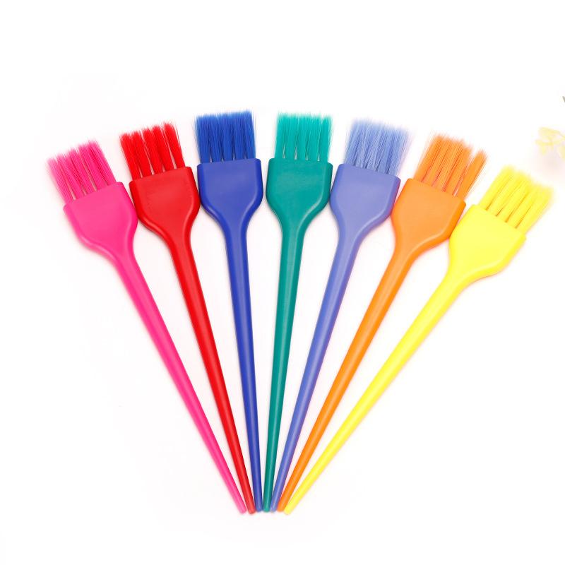 

7 шт./набор парикмахерских кистей для окрашивания в виде крысиного хвоста, цветная ручка, аппликатор для окрашивания волос, расчески, инструменты для парикмахерского стиля