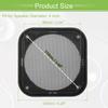 ACROPIX Universal 4" Car Speaker Grille Cover Mesh Square 4" Audio Speaker Subwoofer Guard