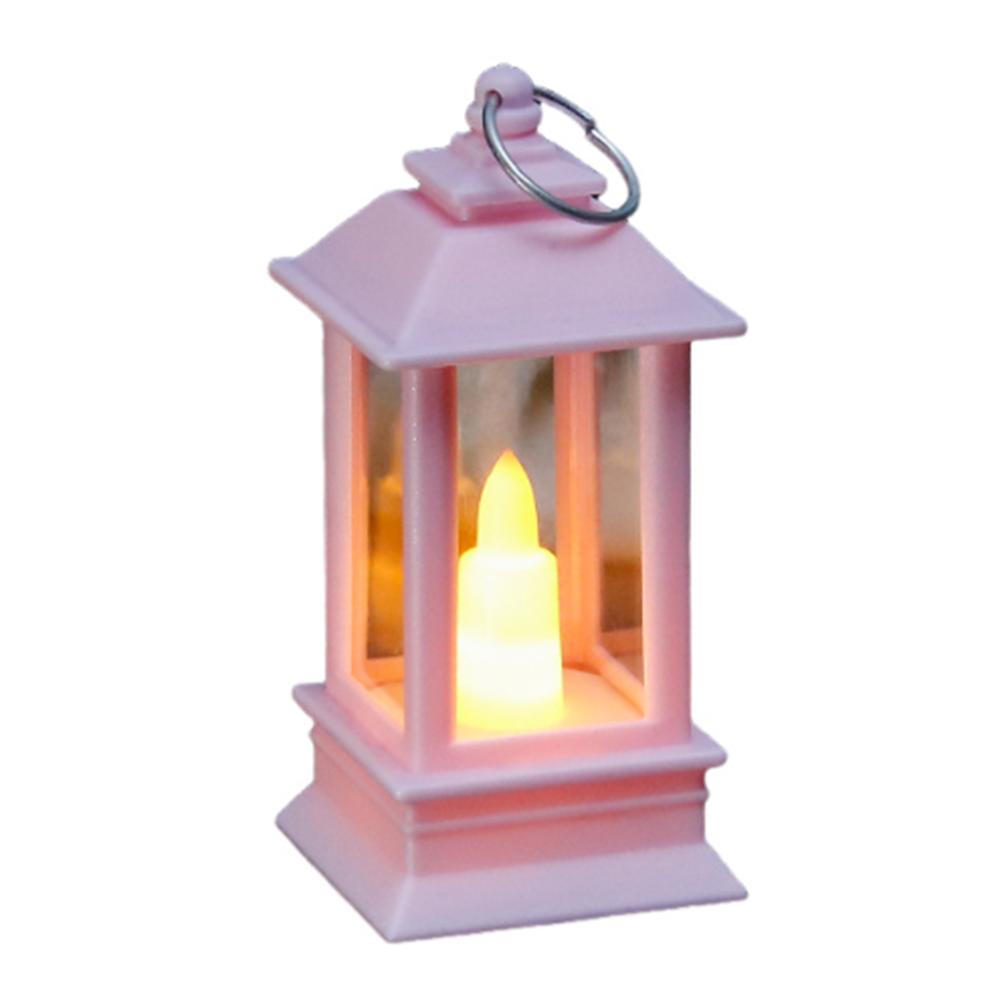 Creative Mini Square Night Lights Flameless Outdoor Hanging Small Lanterns  Bedroom