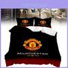 Manchester Pattern Digital Printed Threepiece Bedding Set For Kids And Teens