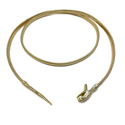 Bendable Snake Body Chain for Women Adjustable Punk Snake Belly Chain Flexible Multi-Purpose Bracelet Necklace Jewelry