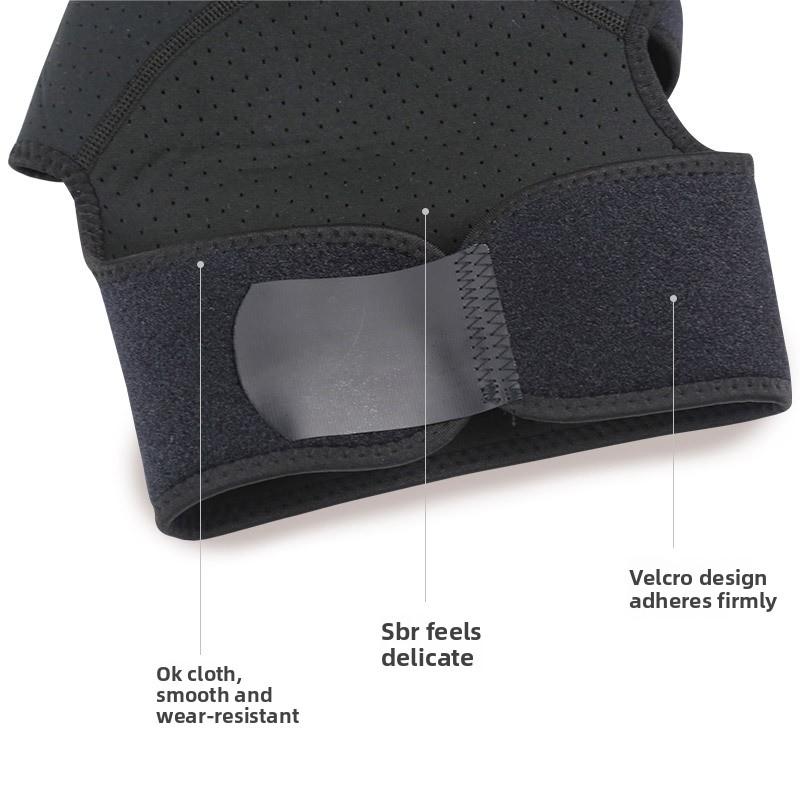 Sports Shoulder Pads, Double Shoulder Badminton, Breathable Shoulder Protection, Warm Air-conditioned Room, Cold-proof Sports Protective Gear